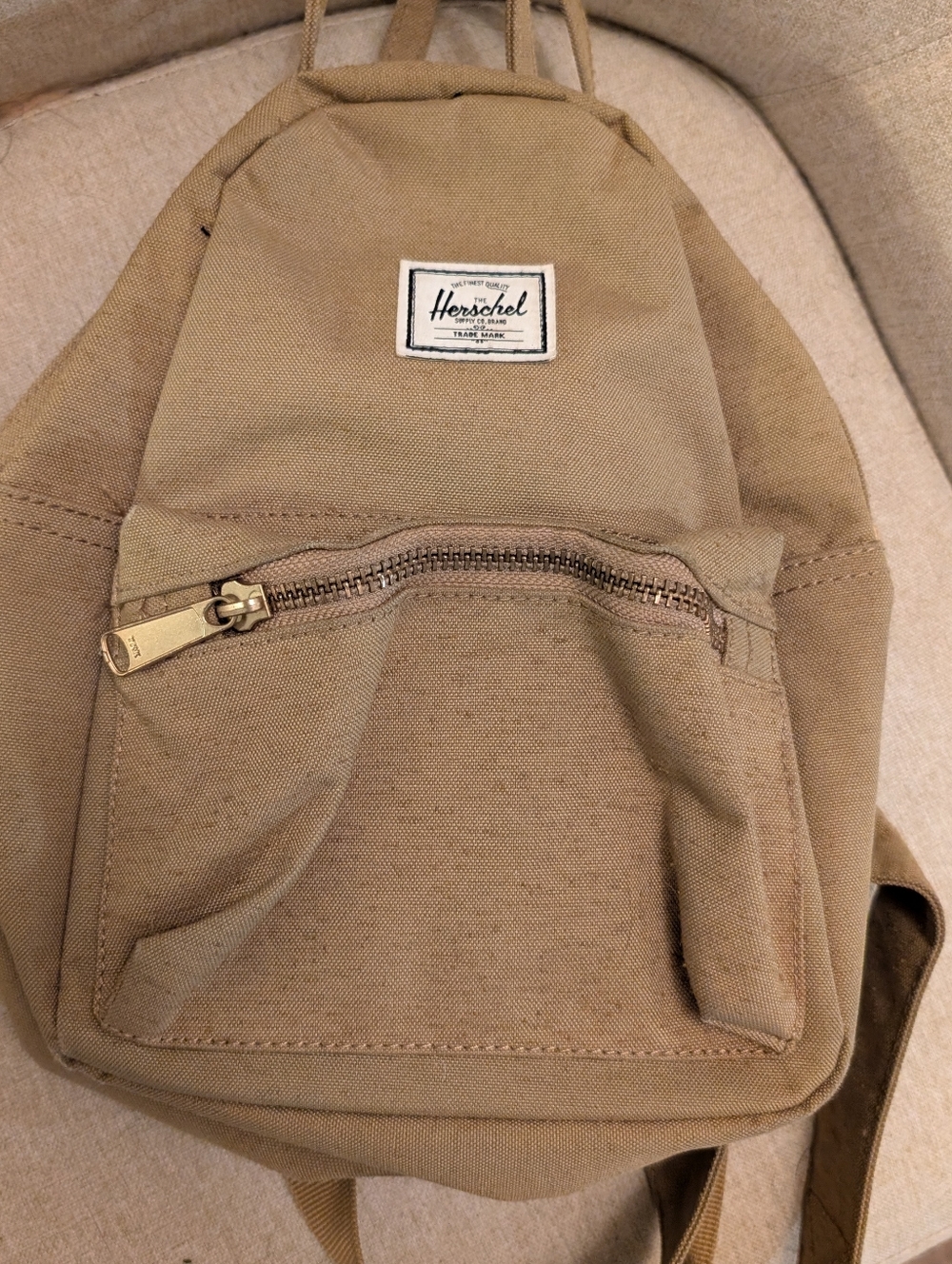 Hershel backpack. Dark Tan